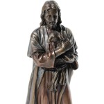 Ιησούς με Αρνάκι (Αγαλμα Ηλεκτρόλυσης Μπρούτζου & Ρητίνης 16εκ.)